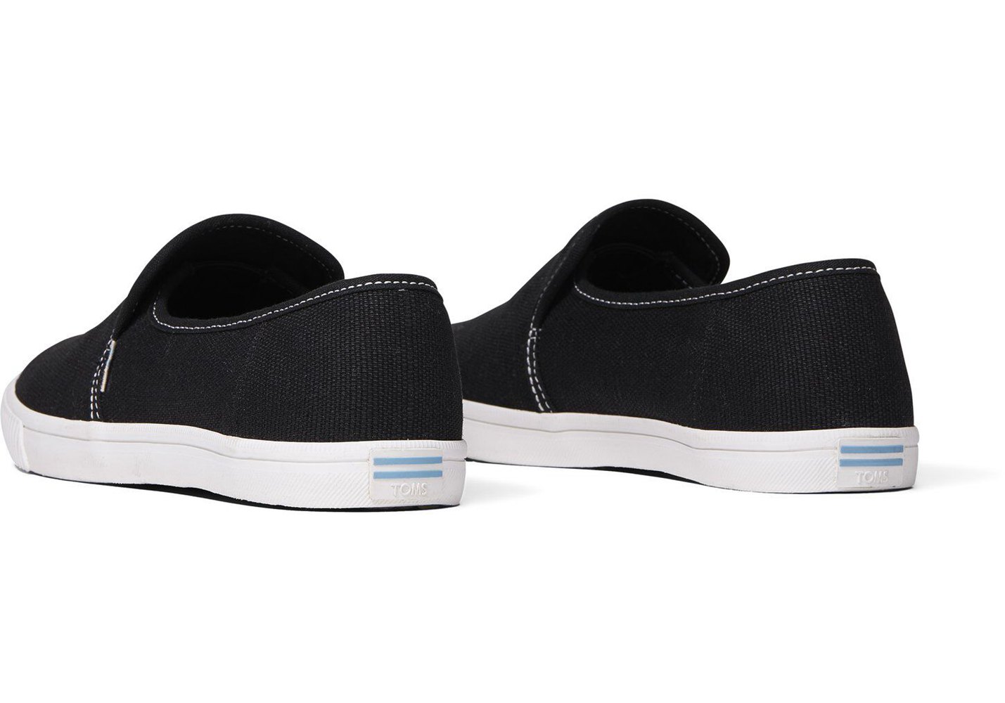 Toms Clemente Slip On Black - Womens - 54780-HYMP